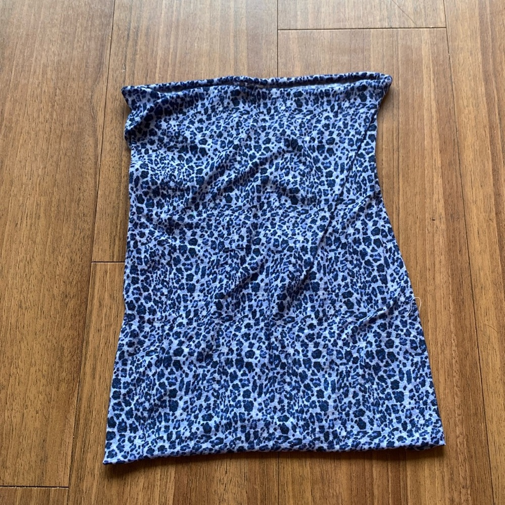 Blue Cheetah Headband